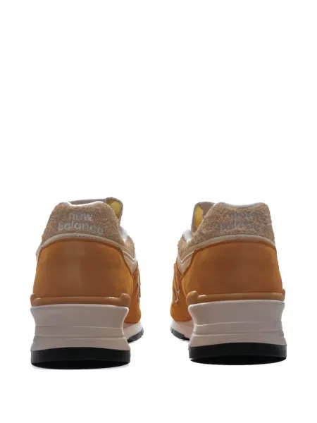 Sneakerși New Balance cu autograf maro