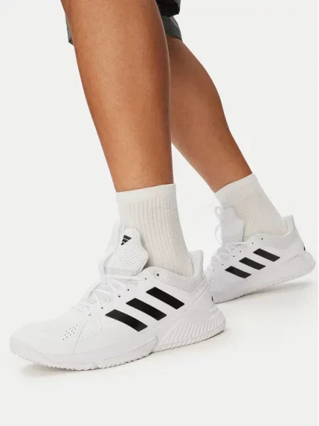 Buty halowe adidas białe