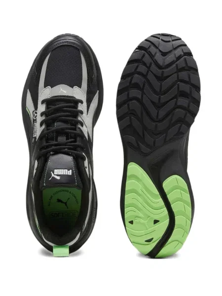 Sneakerși Puma fără toc negru