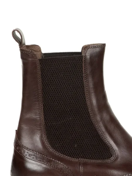 Botine Delduca maro