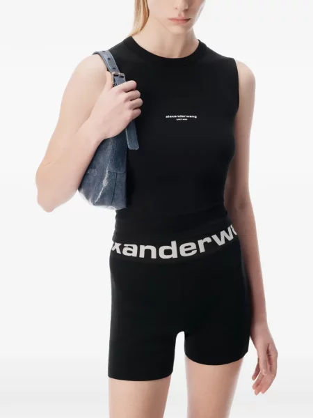 Top Alexander Wang cu imagine negru