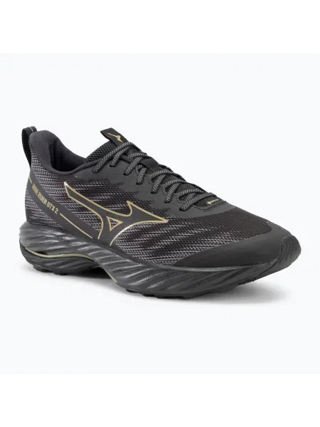 Мъжки обувки за бягане Mizuno Wave Rider GTX 2 black/golden halo/quiet shade черно