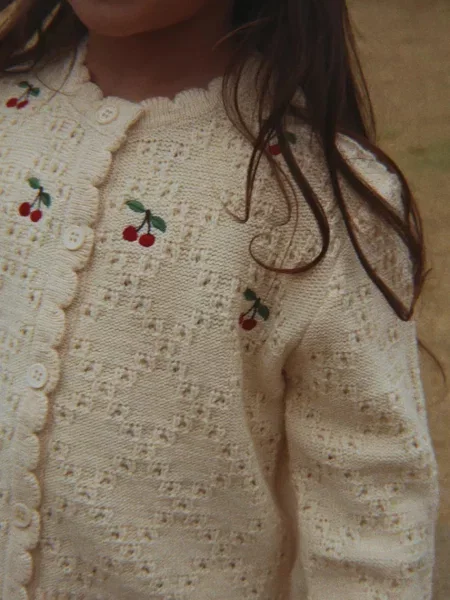 Konges Sløjd кардиган дитячий вовняний COCOLO CARDIGAN