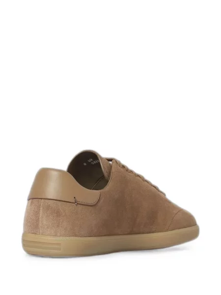 Sneakerși Zegna din piele de căprioară