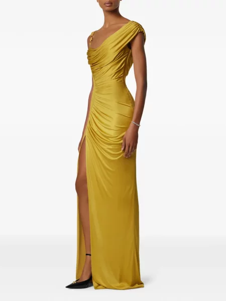 Rochie maxi Versace de costum galben