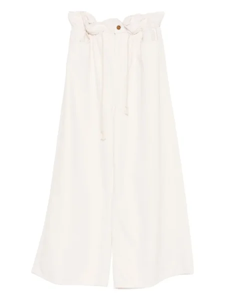 Jeansy Mother białe