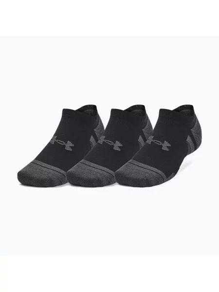 Ponožky Under Armour Performance Tech NS black/black/jet gray černé