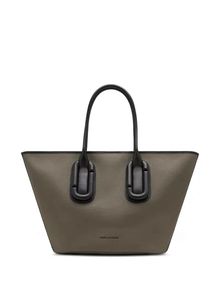 Geantă shopper Marc Jacobs din canvas maro