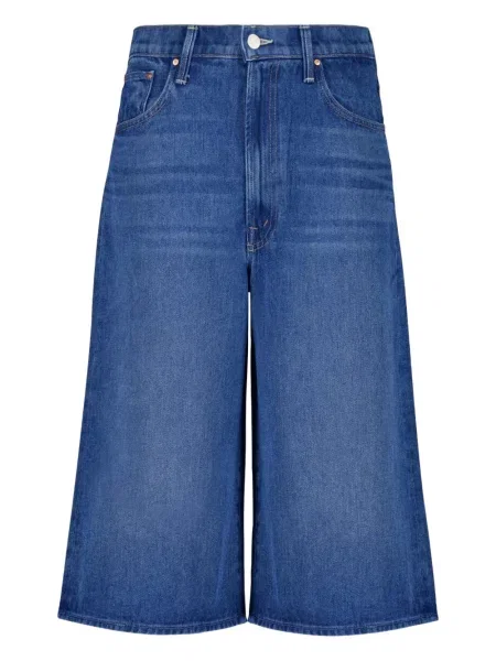 Szerokie jeansy Mother niebieskie