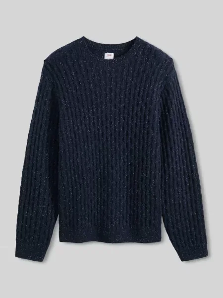 Sweter z czystej bawełny o kroju regular fit Levi's niebieski
