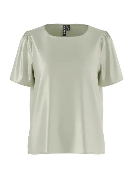 PIECES Tricou PCJESSA argintiu gri