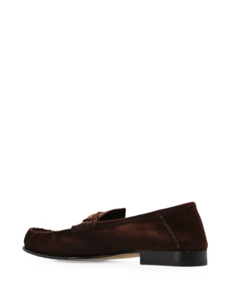 Pantofi loafer Tom Ford din piele maro