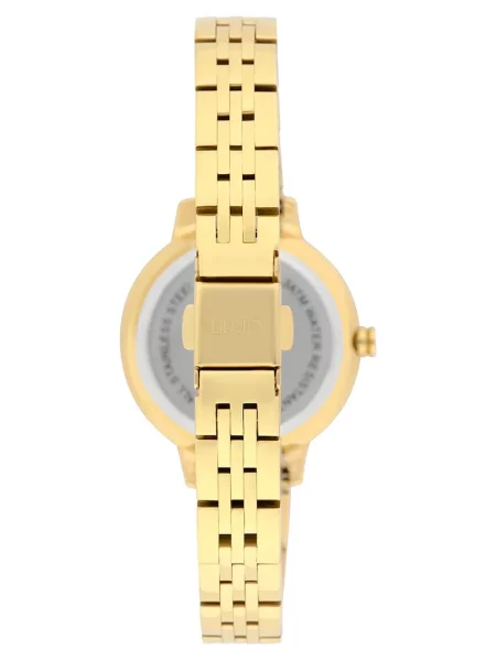 Liu Jo Ceas analogic albastru pastel / auriu / transparent alb