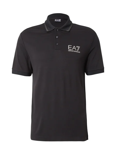 Emporio Armani Tricou polo negru