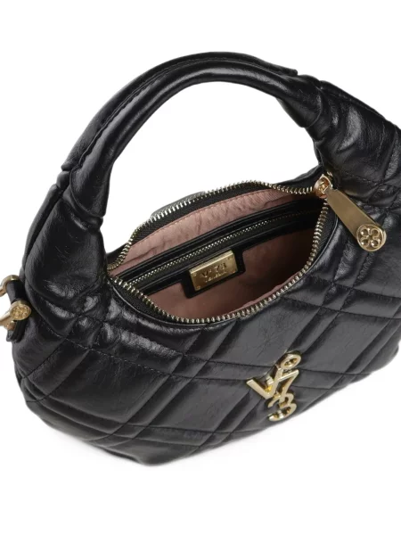Matlasat geantă shopper V°73 negru