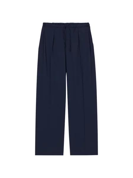 Șnur de strângere pantaloni Closed plisate albastru