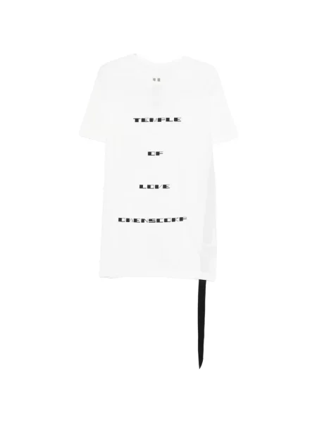 Tricou Rick Owens Drkshdw alb
