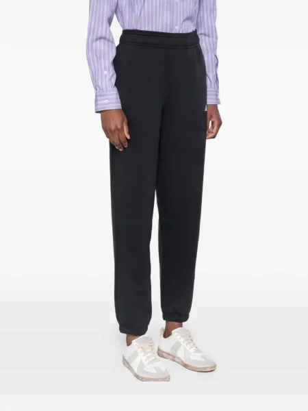 Pantaloni New Balance cu autograf alergare negru
