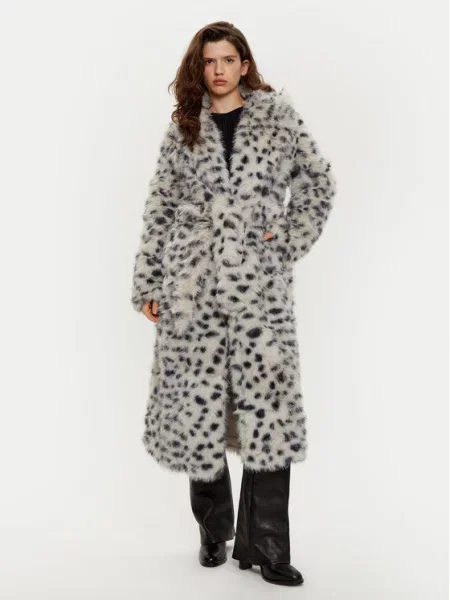 BARDOT Шуба сірий