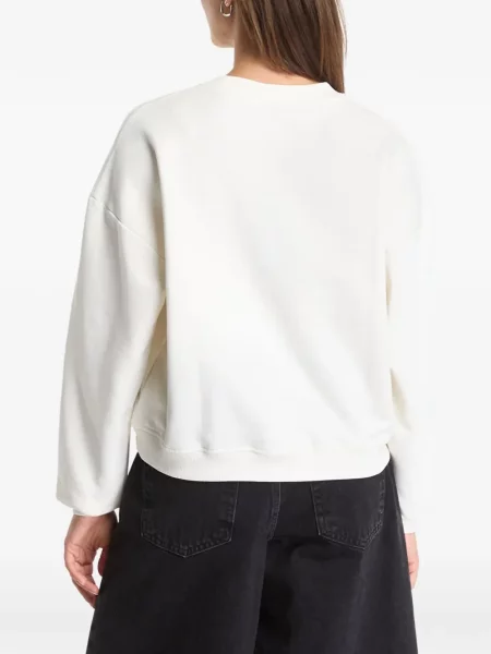 Hanorac Karl Lagerfeld Jeans cu imagine alb