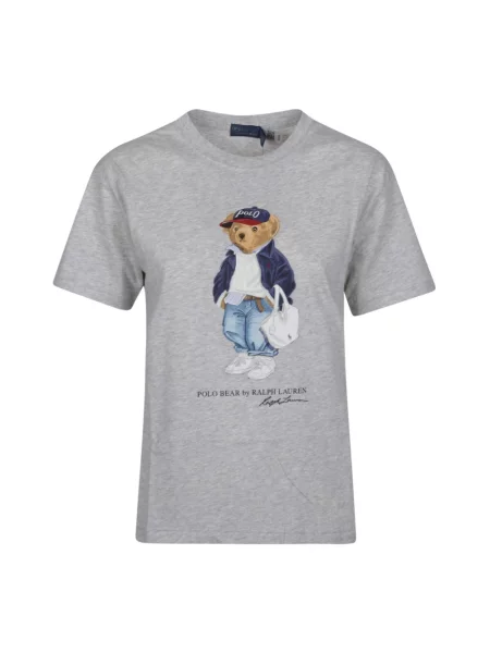 Koszulka Polo Ralph Lauren szara