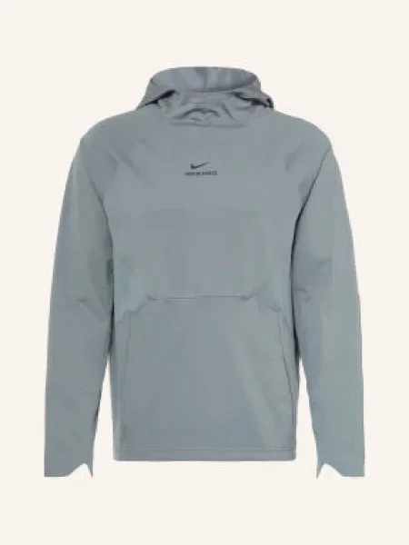 Tréninková mikina Nike Pro smoke grey/black šedá