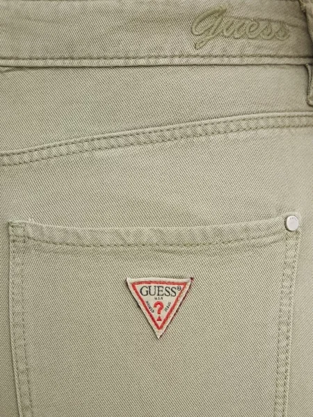 Blugi Guess cu autograf verde