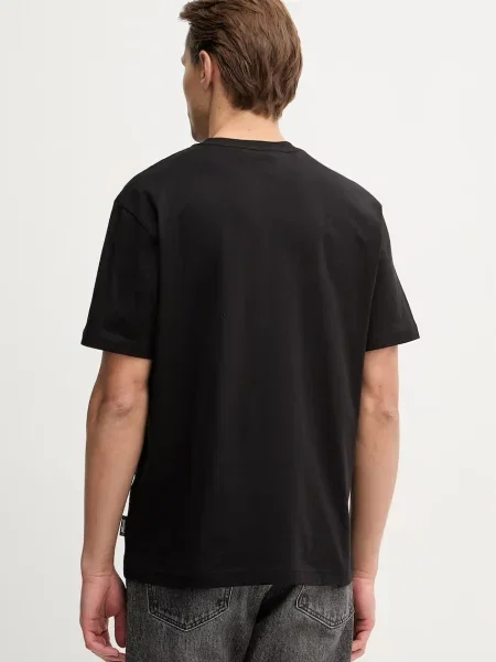 Just Cavalli tricou din negru