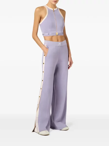 Pantaloni Elisabetta Franchi violet