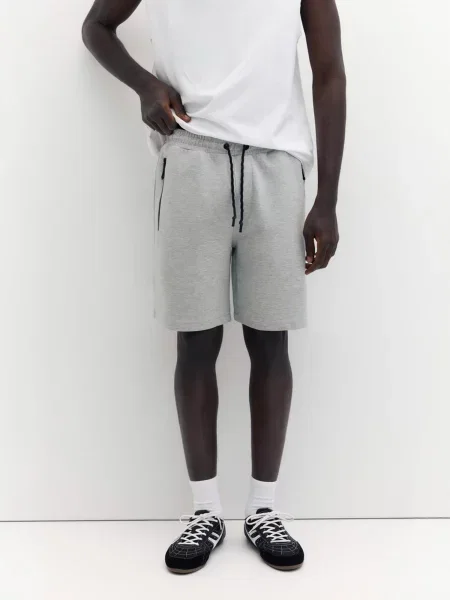 Pull&Bear Nohavice STWD' sivá