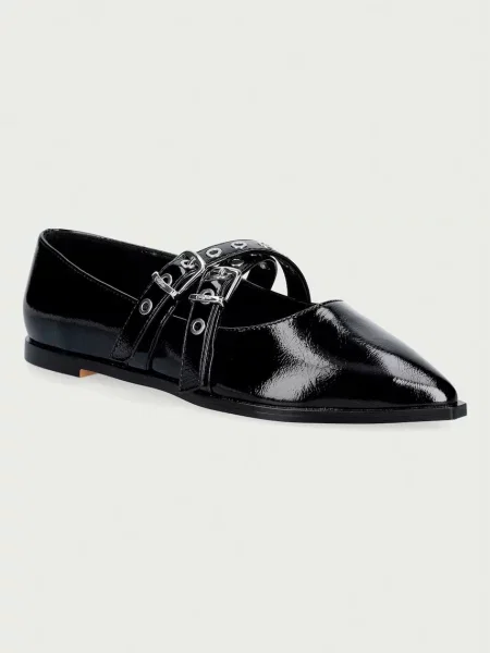 Buffalo balerini Marly Cross negru