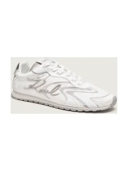 Karl Lagerfeld Sneakers VENUS cu adaos de piele alb