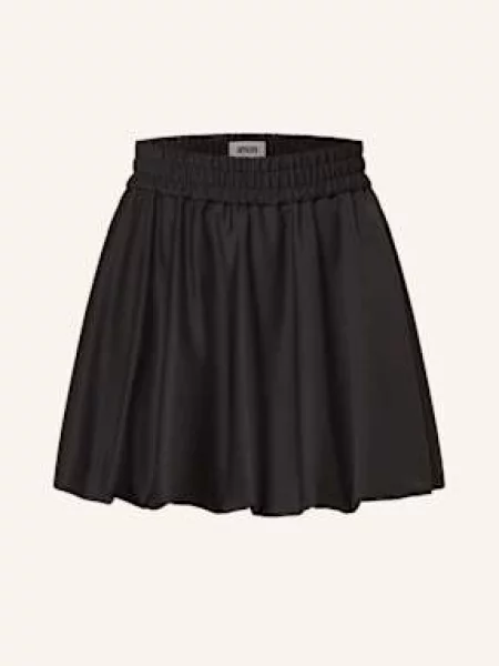 Spódnica mini z dodatkiem wełny model ‘SEGHA’ Drykorn czarna