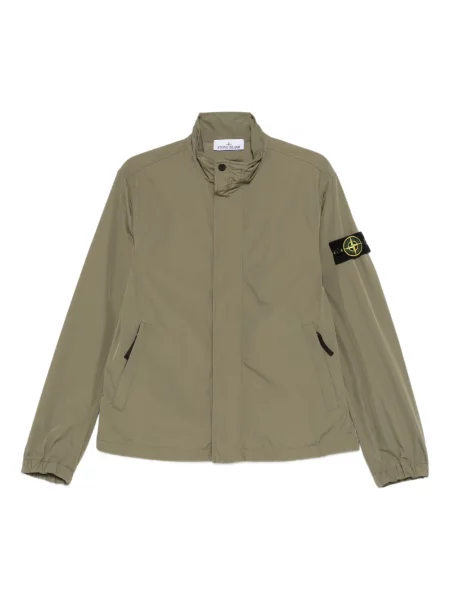 Geacă Stone Island cu strasuri verde