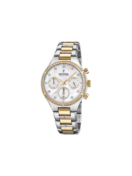FESTINA Analogové hodinky Chronograph BOYFRIEND COLLECTION zlatá