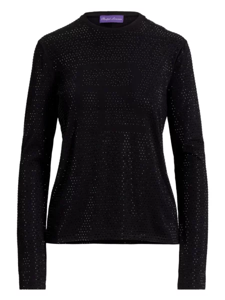 Top Ralph Lauren Collection lung negru
