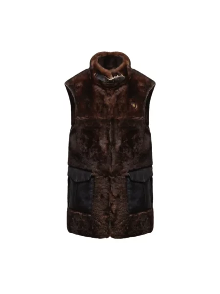 Długa kamizelka Aeronautica Militare brązowa