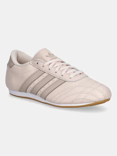 Кожаные кроссовки Adidas Originals розовые