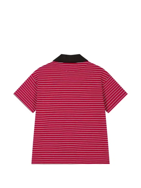 Scurt tricou polo Tomboy roșu