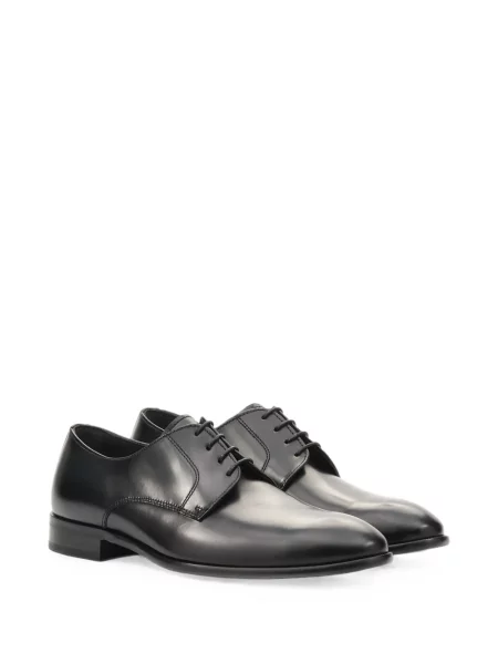Pantofi derby Lottusse din piele negru