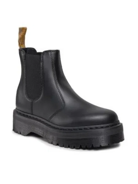 Dr. Martens Členková obuv s elastickým prvkom čierna
