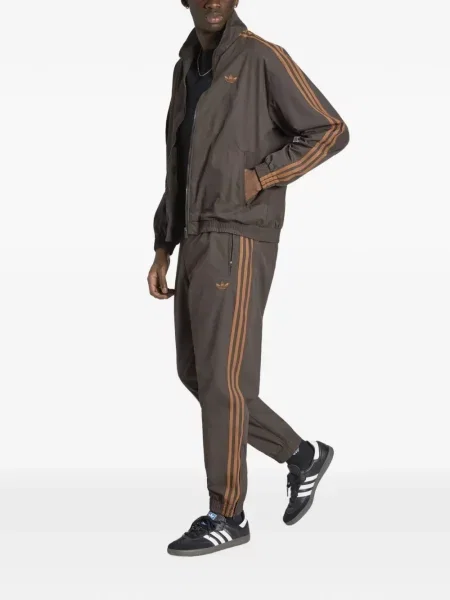Geacă cu puf Adidas Spezial alergare cu glugă negru