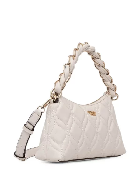 Geantă shopper Guess alb