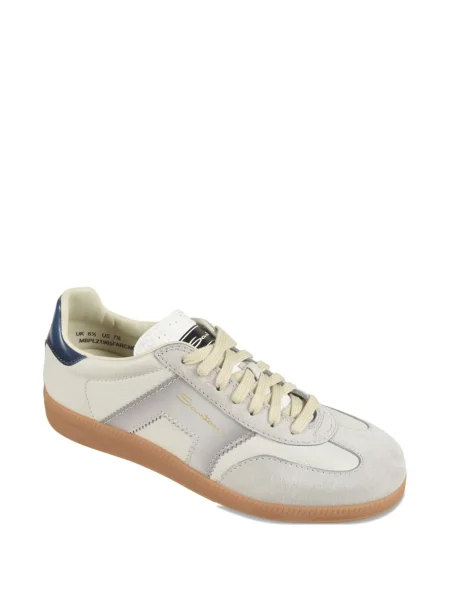 Sneakerși Santoni alb