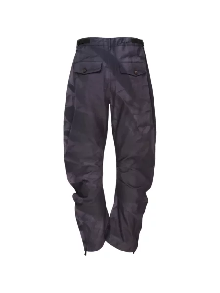 Pantaloni Jiyongkim cu cordon albastru