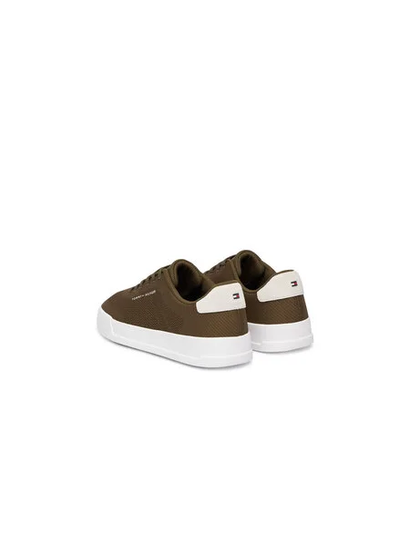 Sportcipők Tommy Hilfiger Th Court Knit zöld