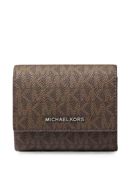 Portofel Michael Kors cu imagine maro