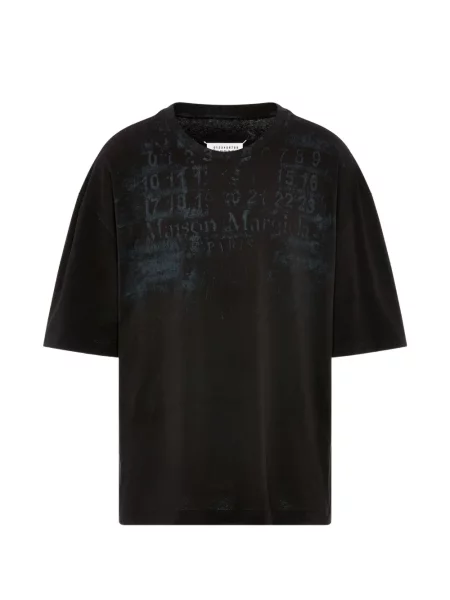 Tricou Maison Margiela cu imagine negru
