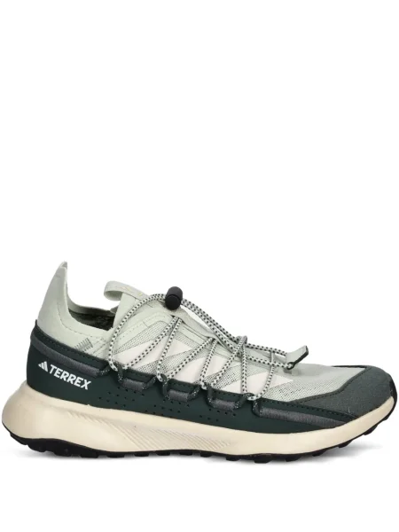 Trening Adidas alergare cu glugă cu broderie gri