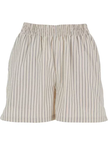 Urban Classics Pantaloni bej / negru alb